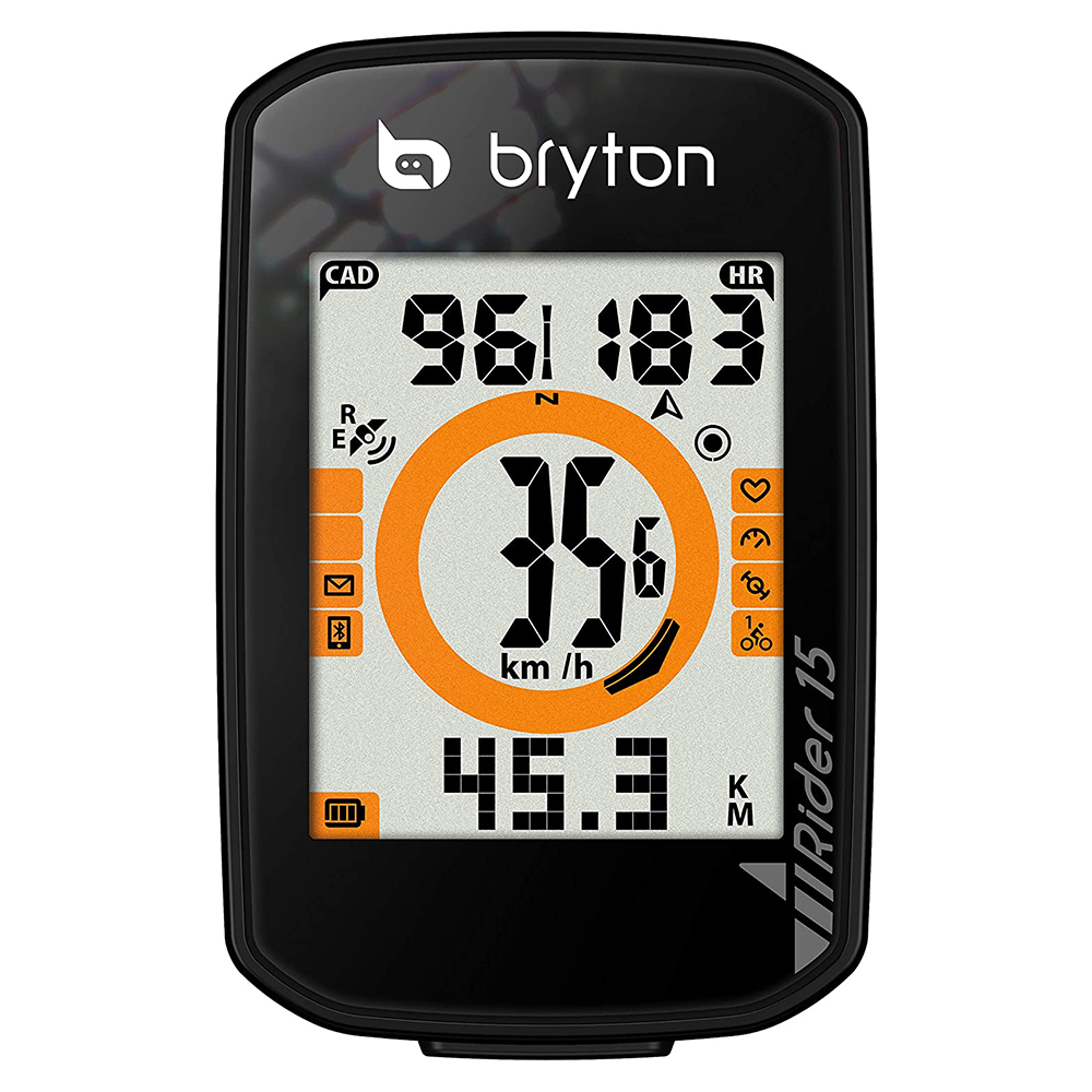 [해외] BRYTON(브라이튼) GPS 싸이클 컴퓨터 RIDER15E 블랙