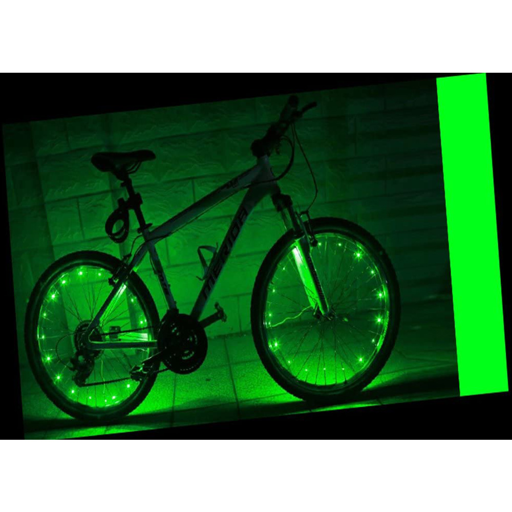 [해외] YYGIFT 자전거 휠 라이트 20 LED 플래쉬 라이트 (6색)