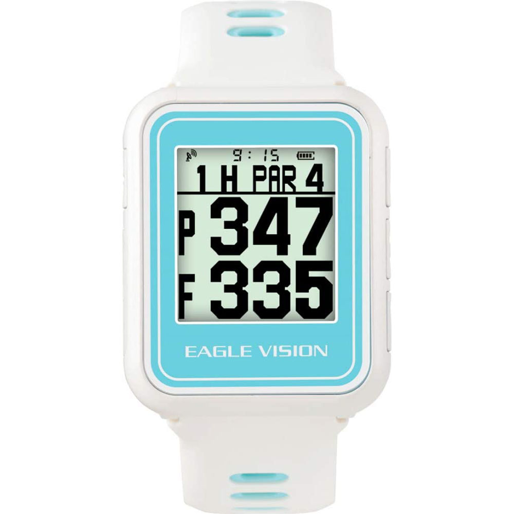 [해외] EAGLE VISION(이글 비전) watch5(워치 파이브) 골프 내비 EV-019 「손목시계형 GPS 거리 측정기」【내일 락 대응】
