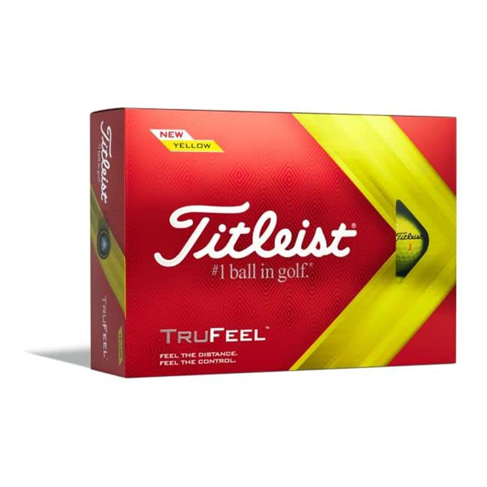 [해외] TITLEIST 타이틀리스트 골프공 2022 TRUFEEL 1 다스 12개입 일본 정규품