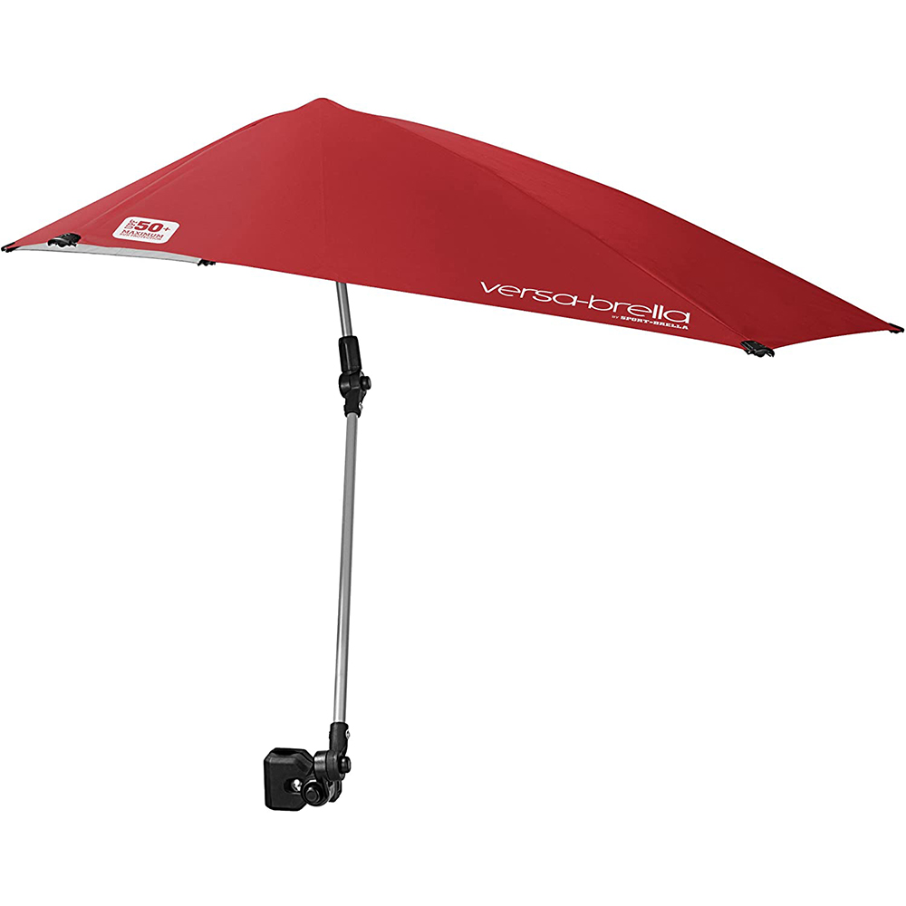 [해외] Sport-Brella Versa-Brella 전 포지션 우산 만능 클램프 레드