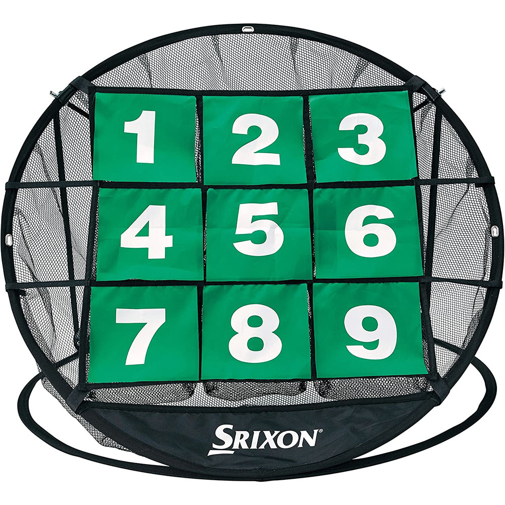 [해외] DUNLOP (던롭) 연습 네트 SRIXON 칩 인 빙고 GGF-68108 화이트 수납백