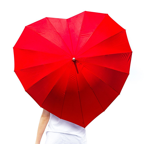 [해외] RELAX  하트 장우산 