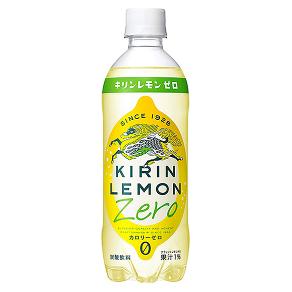 [해외] 기린 레몬 제로 탄산 음료수 500ml x 24개