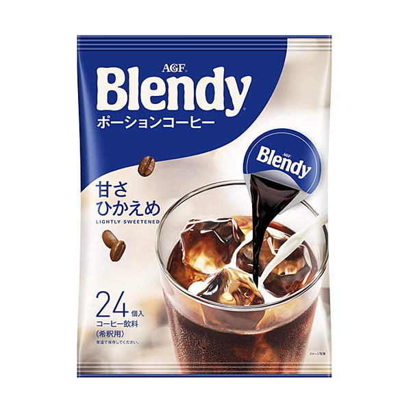 [해외] AGF Blendy 블렌디 포션커피 저당 24개입