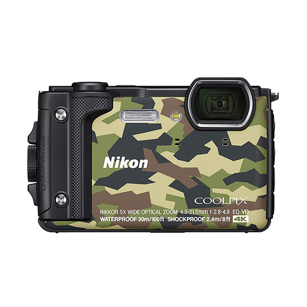 [중고] [해외] 니콘 디지털 카메라 쿨픽스 W300 GR 방수 카무플라주