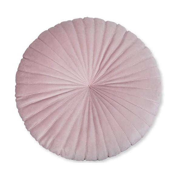 [해외] VanderHome쿠션 방석 라운드 원형 의자용 의자 패드  핑크