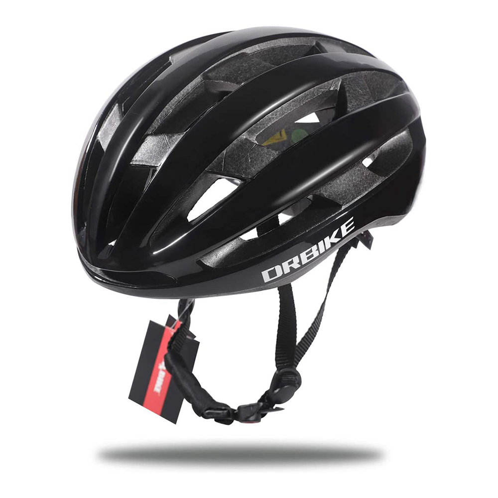 [해외] DRBIKE 자전거 헬멧 초경량 성인 MTB 로드 오토바이 싸이클 헬멧 블랙