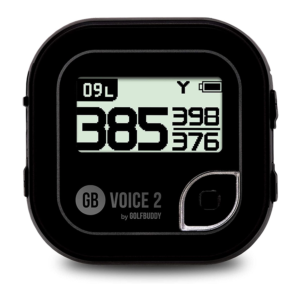 [해외] (GOLFBUDDY) GB VOICE2 BLACK 음성형 GPS 거리 측정기 (일본 정규품)