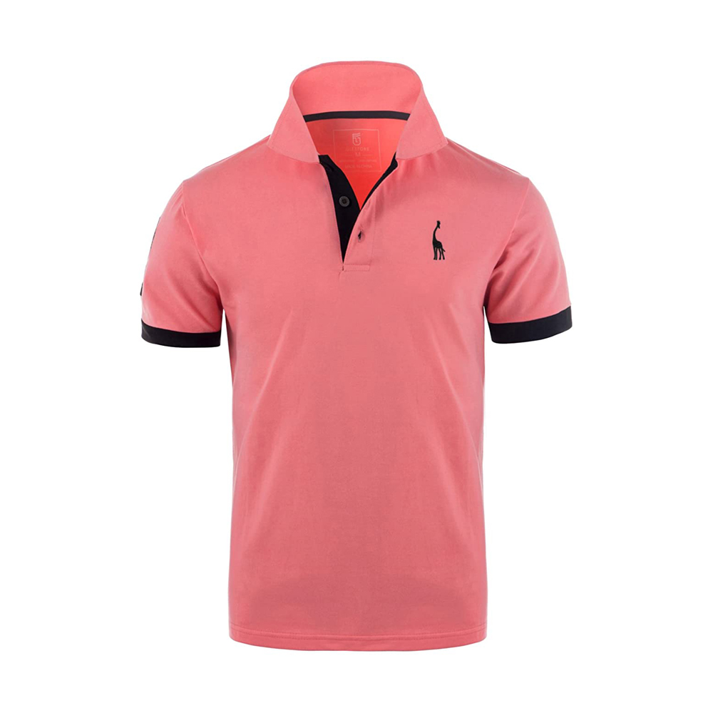 [해외] GLESTORE 폴로 셔츠 맨즈 골프웨어 스포츠 pink