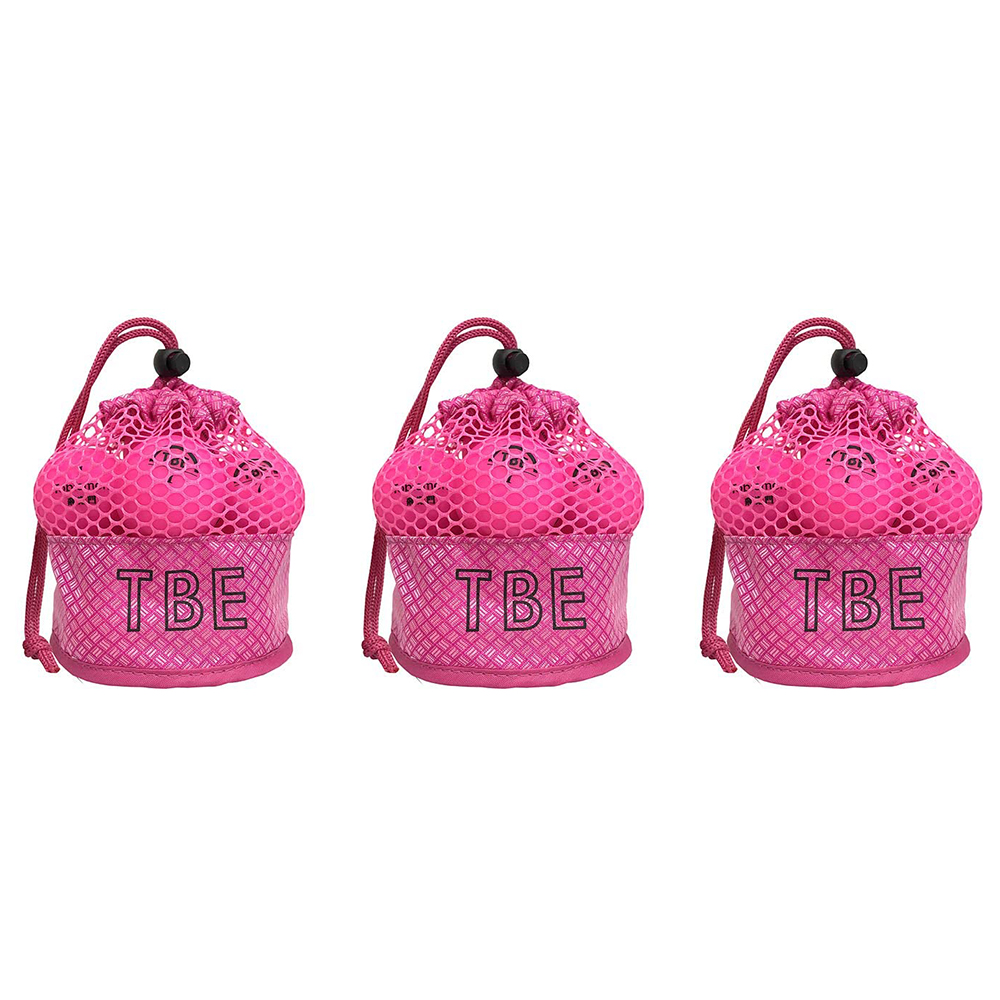 [해외] 골프 공 TOBIEMON 형광 매트 컬러 공 T-2MP 핑크 3다스 (36구) 세트