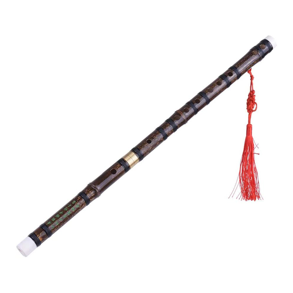 [해외] Keyanuo 목관악기 대나무 피리 초심자용 트레이닝 전통 악기 (F키)