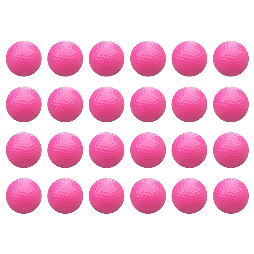 [해외] FOIROKASA 골프 공, 원거리 연습 골프 용품 (핑크)