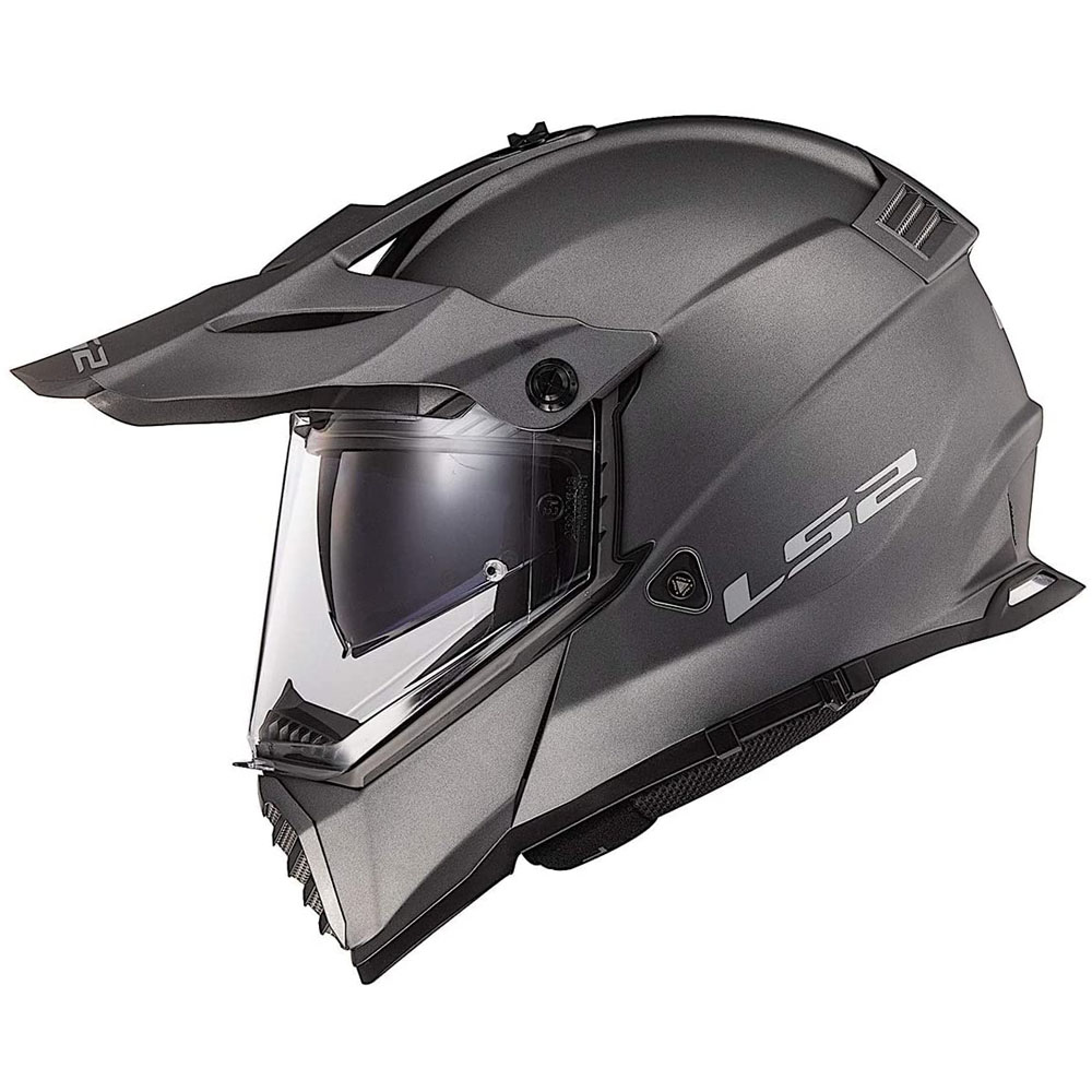 [해외] LS2 Helmets Blaze Adventure 헬멧 매트 티타늄 Blaze