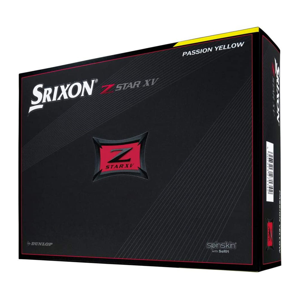 [해외] 던롭 골프 공 SRIXON Z-STAR XV 2021 년 모델 1 다스 (12 개들이) SNZSXV7