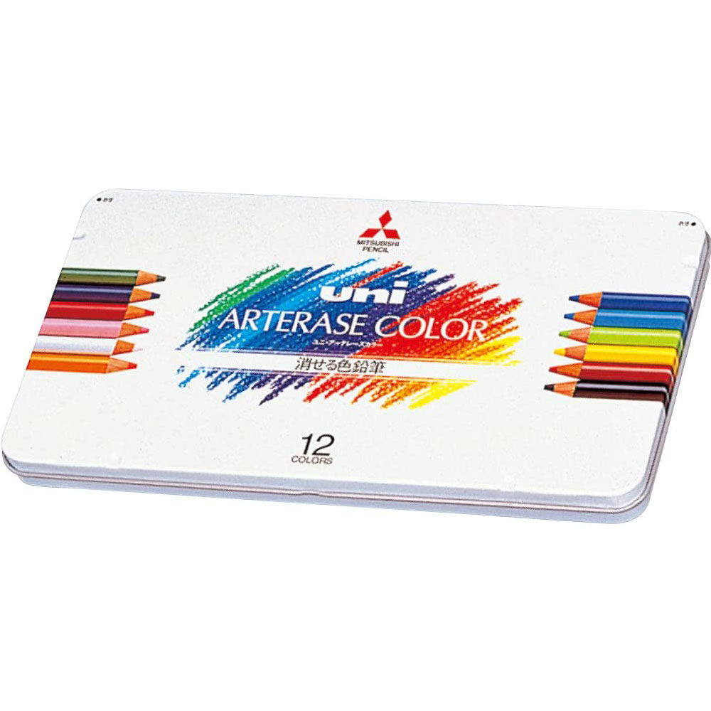 [해외] 미쓰비시연필 지울 수 있는 색연필 유니아 테레즈 컬러 12색 24색 36색 / UAC12C / UAC24C / UAC36C