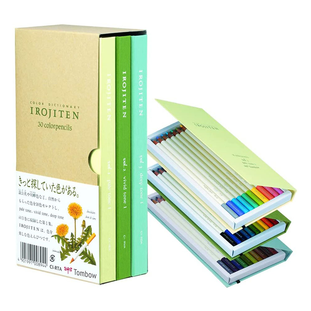 [해외] 톰보연필 색연필 색상사전 1집 30색 CI-RTA