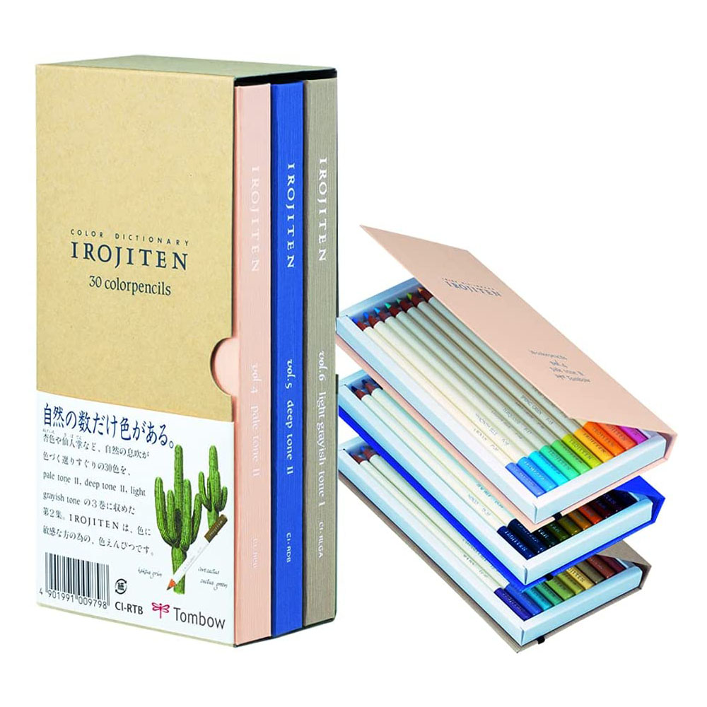 [해외] 톰보연필 색연필 색사전 2집 30색 CI-RTB