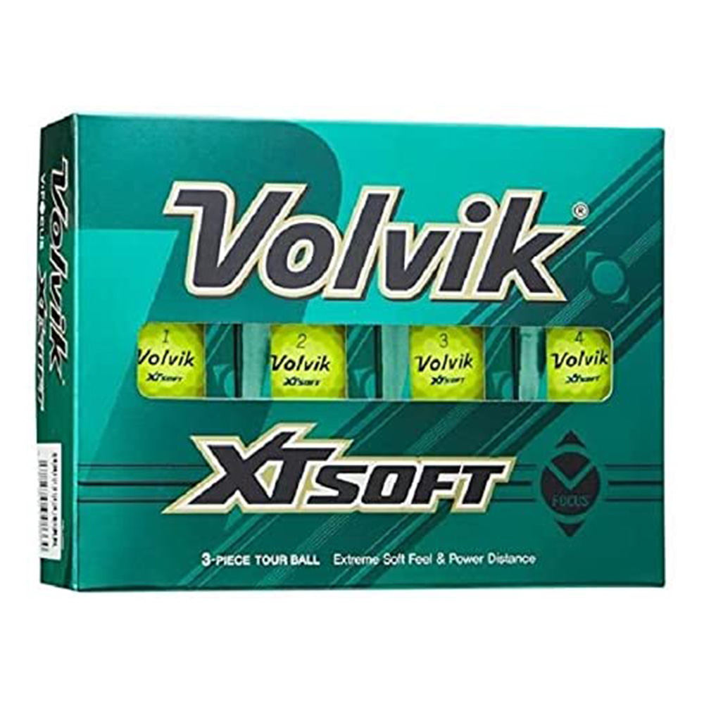 [해외] 볼빅 골프공 XT SOFT 옐로우 다스 12개 VOLVIK XT SOFT YEL