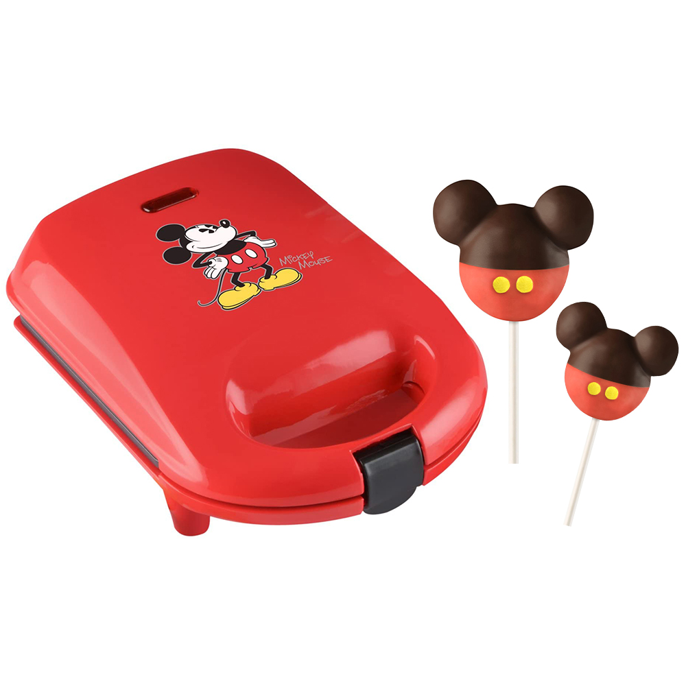 [해외] Disney 디즈니 미키마우스 케이크 팝 메이커 레드 DCM-8