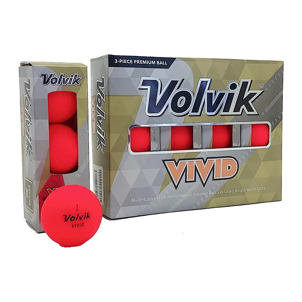 [해외] 볼빅 골프공 VIVID 22 레드 1다스