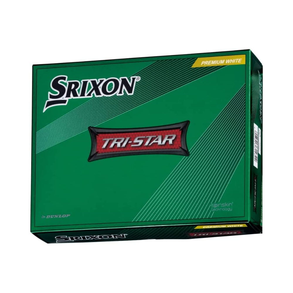 [해외] 스릭슨 (SRIXON) TRI-STAR 트라이 스타 프리미엄 화이트 SNTRS4PWH3 1 다스 (12 구입) 골프 공인구