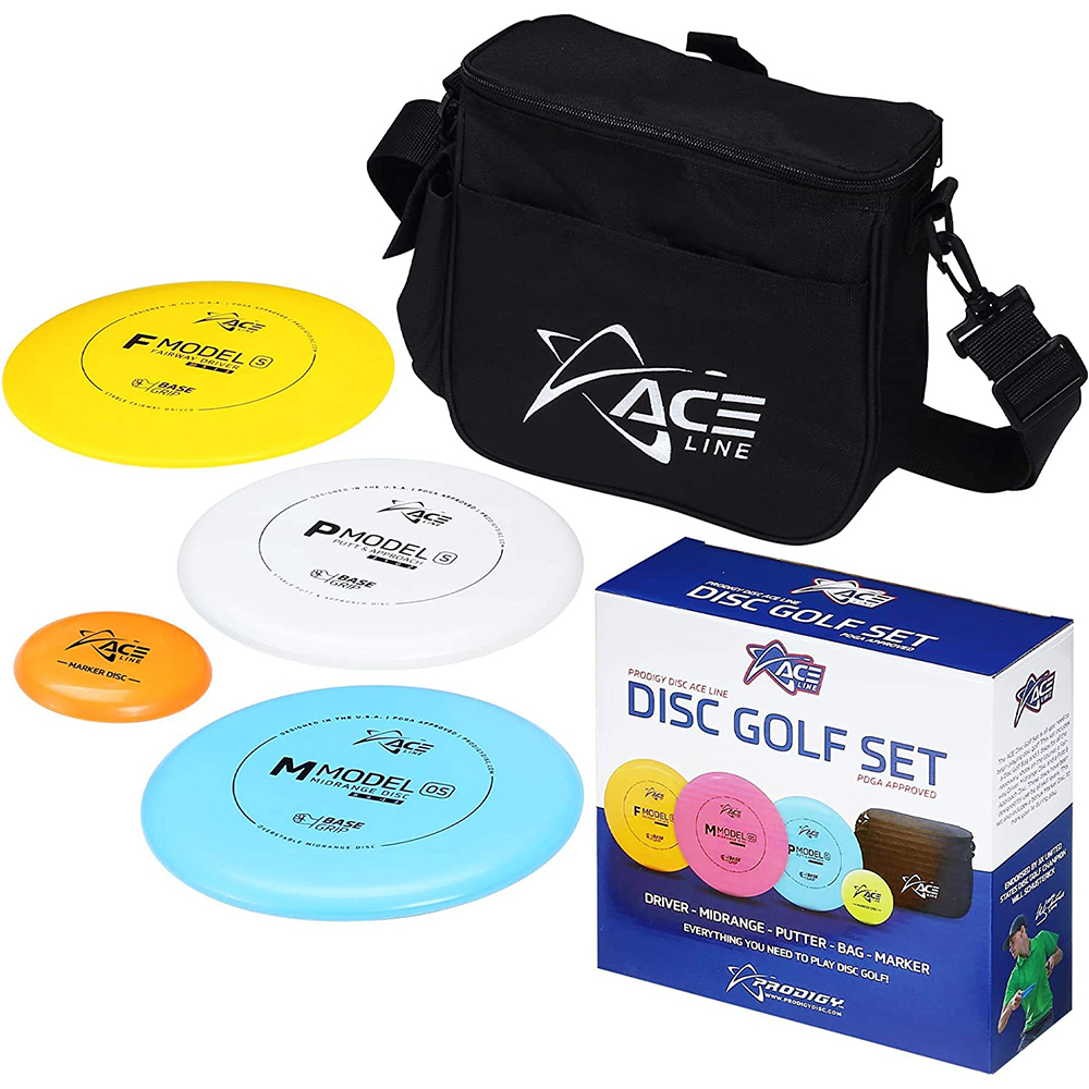 [해외] Prodigy Disc ACE 라인 디스크 골프 세트 - 경량 (색상이 다를 수 있음)