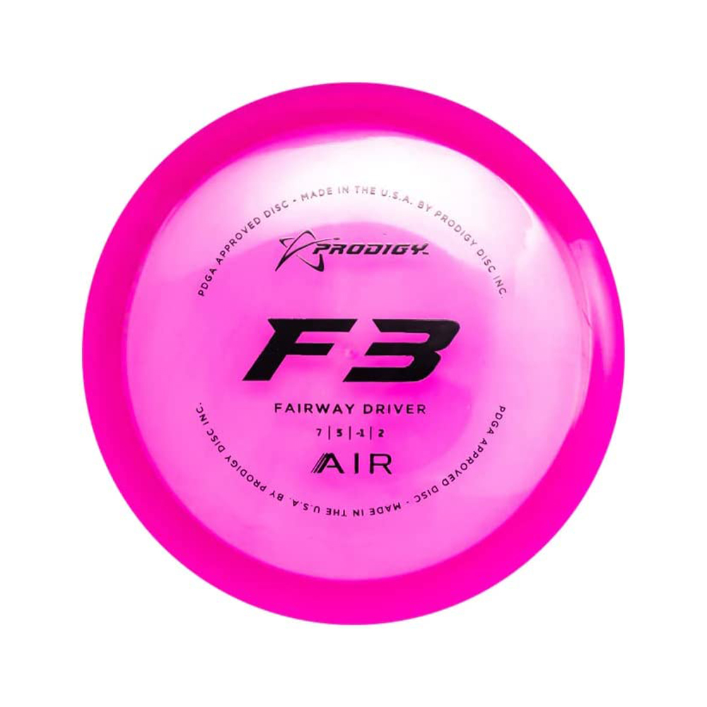 [해외] Prodigy Disc F3 AIR 안정된 페어웨이 드라이버 모든 기술 수준에 해당하는 경량 페어웨이 150~159g