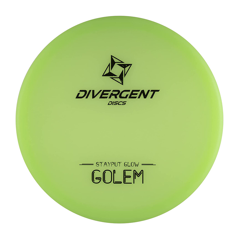 [해외] Divergent Discs Golem StayPut Glow Overstable Approach Disc 야간 라운드용 어둠 속에서 빛나는