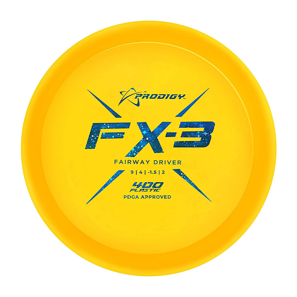 [해외] Prodigy Disc FX-3 400 디스크 골프 페어웨이 드라이버 안정적인 디스크 골프 드라이버 초보자 친화적