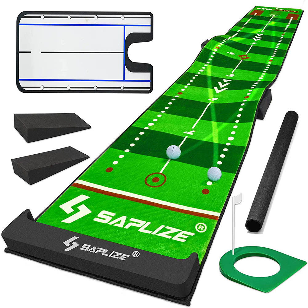 [해외] SAPLIZE 세이프리즈 골프 퍼터 연습용 궤적이 보이는 매트 50*305cm
