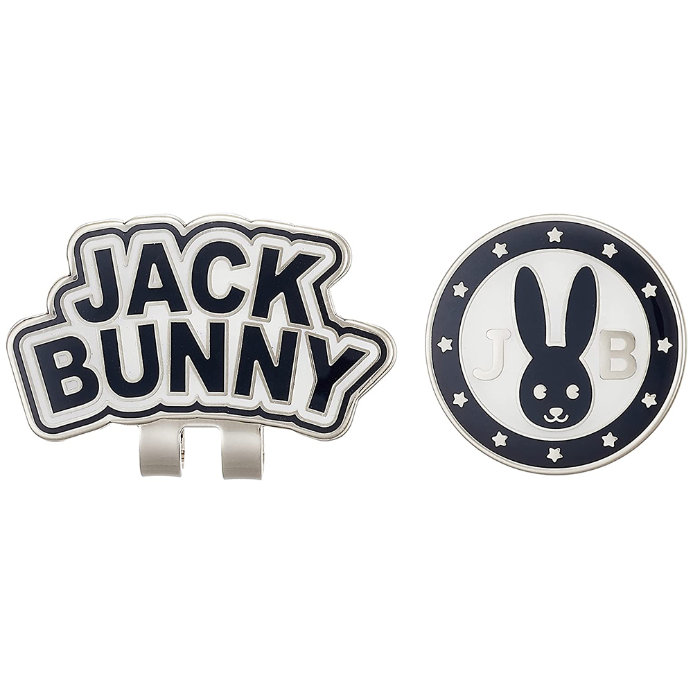 [해외] 잭 버니 클립 마커 토끼 로고 베이직 시리즈 262-2984720 030_화이트