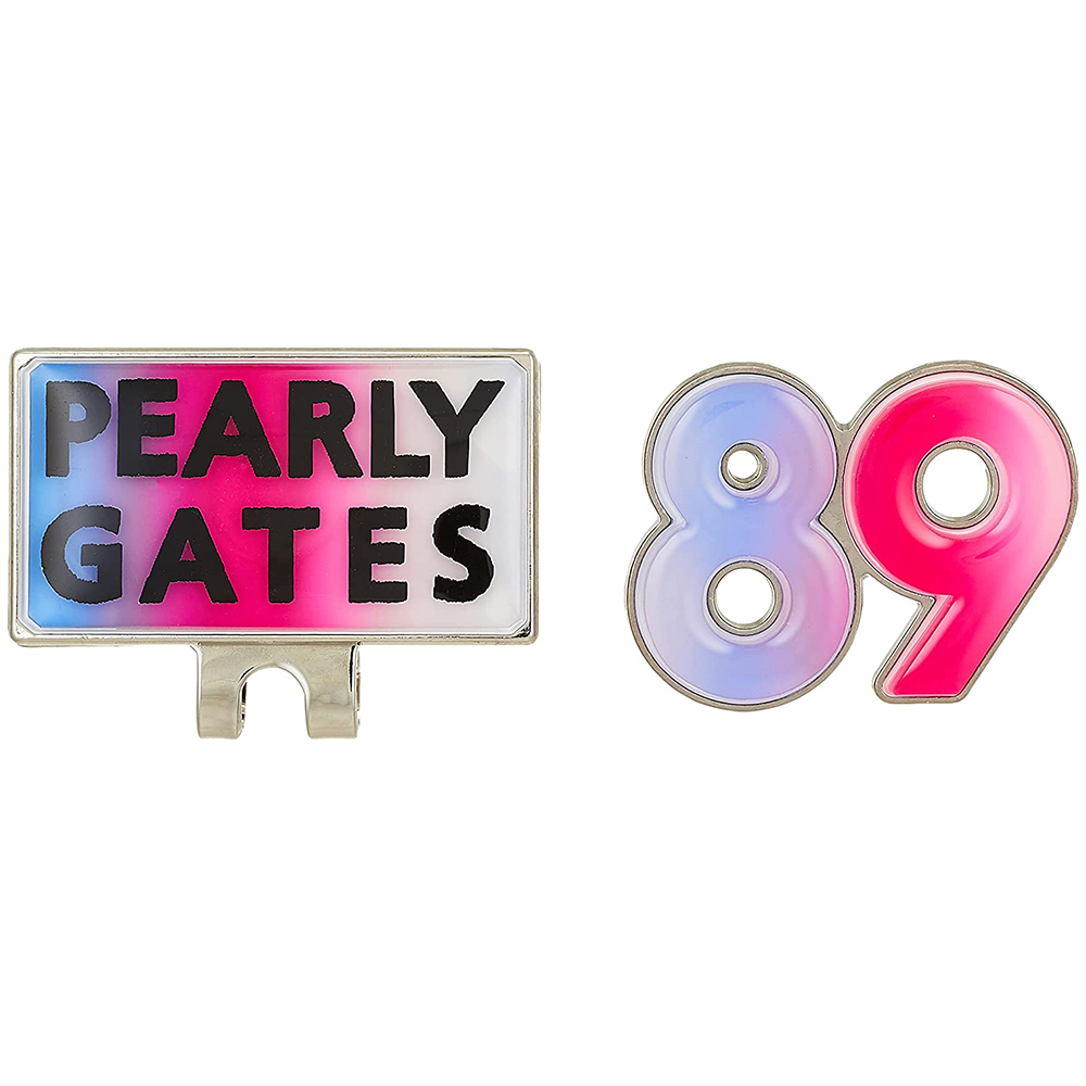 [해외] PEARLY GATES 볼 마커 그라데이션 로고 시리즈 053-2284808 080_퍼플(89)