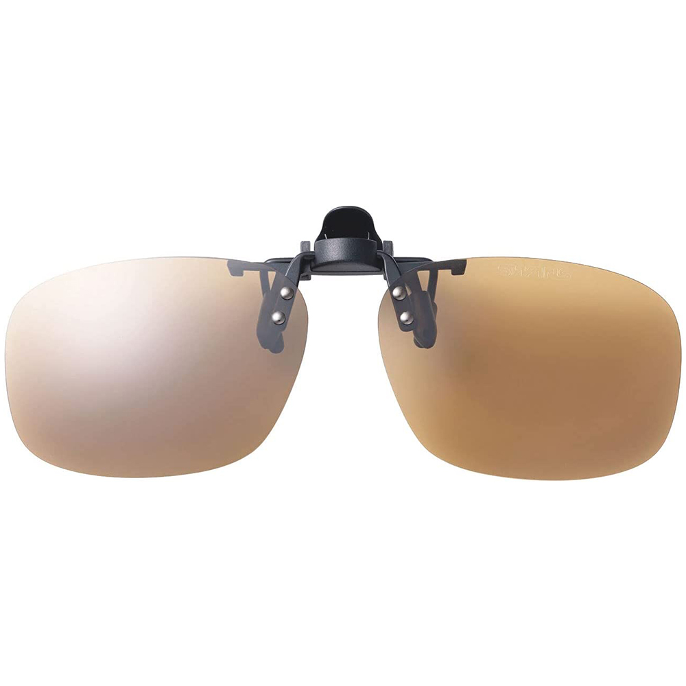 [해외] SWANS(스완스) 일본제 편광 선글라스 SCP 안경에 붙이는 클립 온 ‎‎SCP-23 LBR 편광 라이트 브라운 튀는 타입 웰링턴(SCP-23)