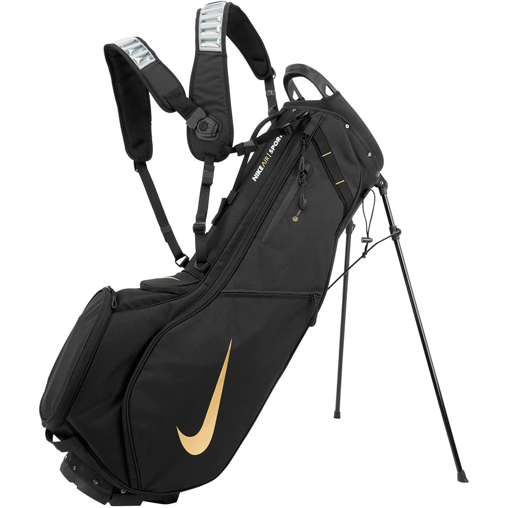 [해외] NIKE Air Sport 2 Golf Bag 블랙 골드 GF3012-075