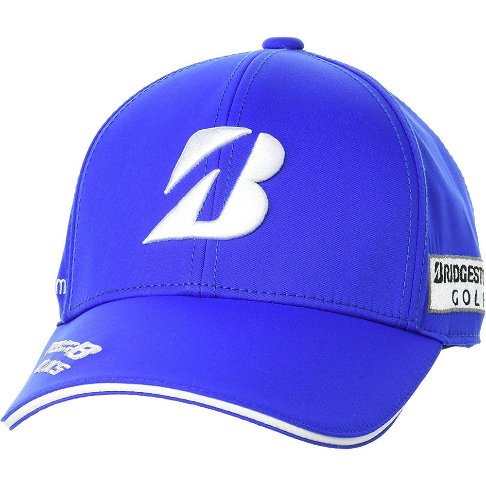 [해외] 브리지스톤 블루 볼캡 골프 프로 모델 캡 CPG211 남성 Free Size