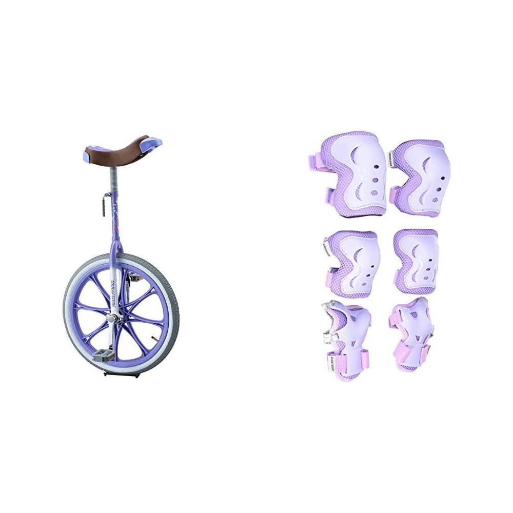 [해외] BRIDGESTONE 브리지스톤 스케어크로우 어린이용 외발자전거 라벤다 20 / 본체 + 프로텍터