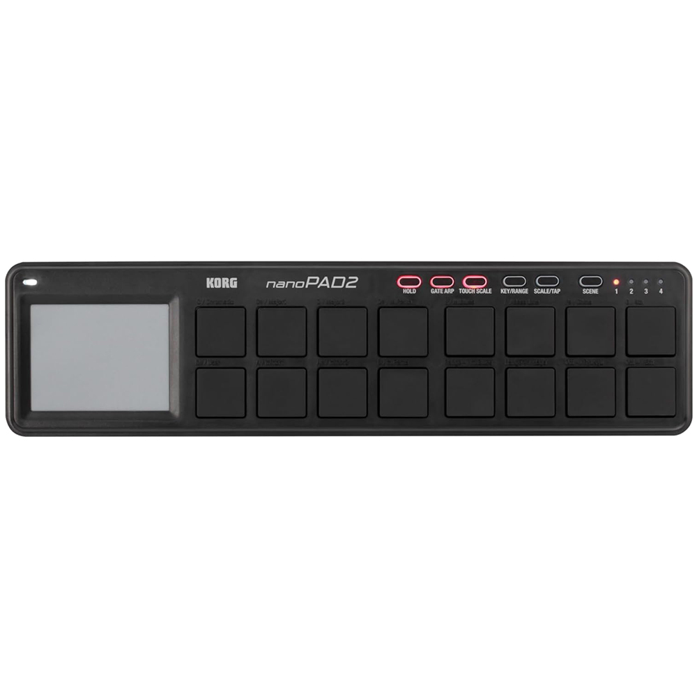 [해외] KORG 클래식 USB MIDI 컨트롤러 nanoPAD2 BK 블랙