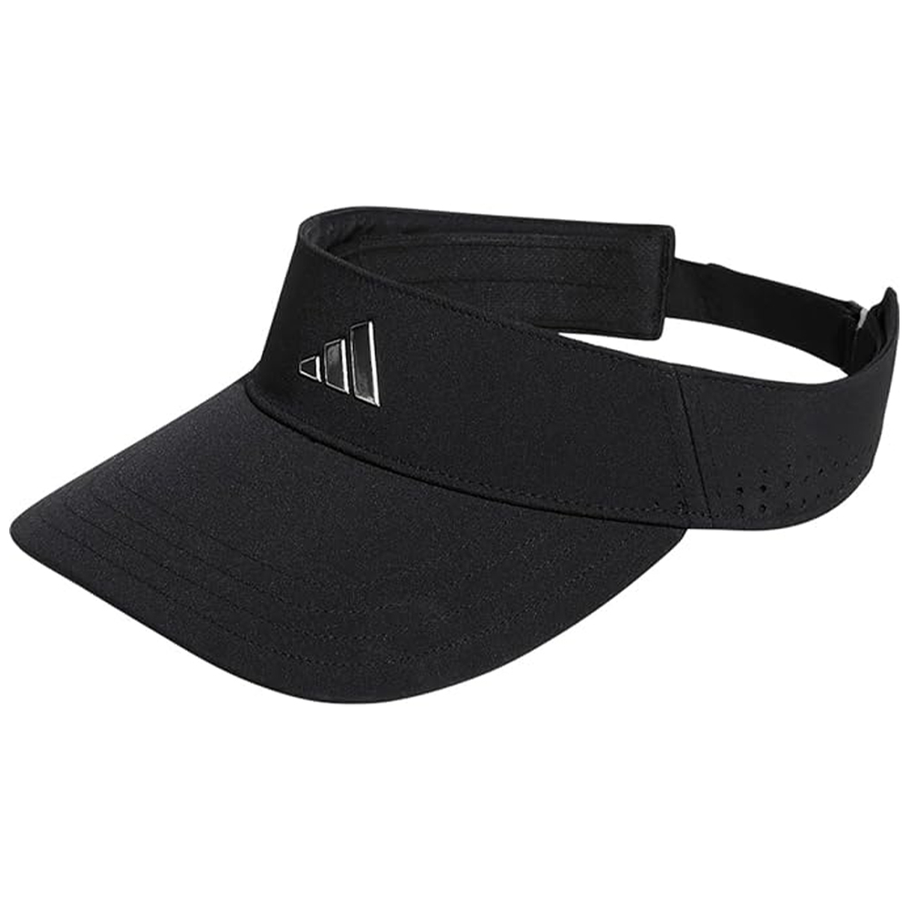 [해외] 아디다스 골프 모자 메탈 로고 선바이저 MGS00 블랙