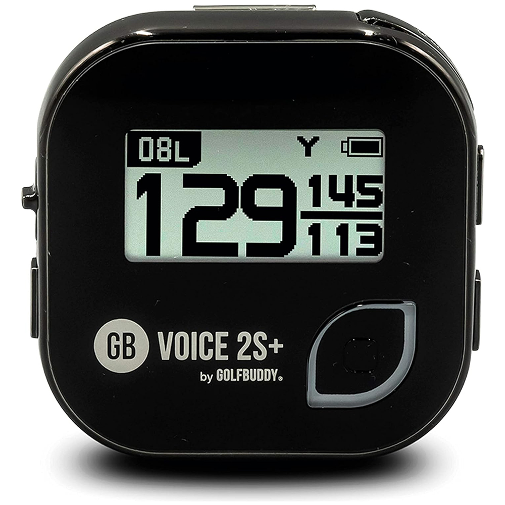 [해외] GOLFBUDDY GB VOICE2S+ 음성형 GPS 거리 측정기 블랙
